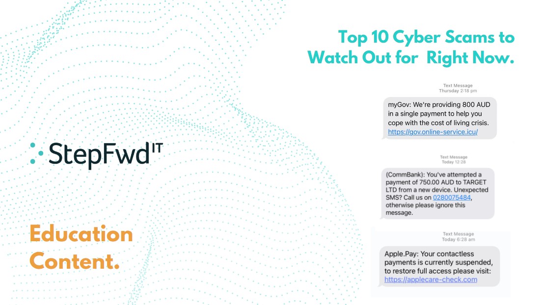 Top 10 Cyber Scams to Watch Out for Right Now.